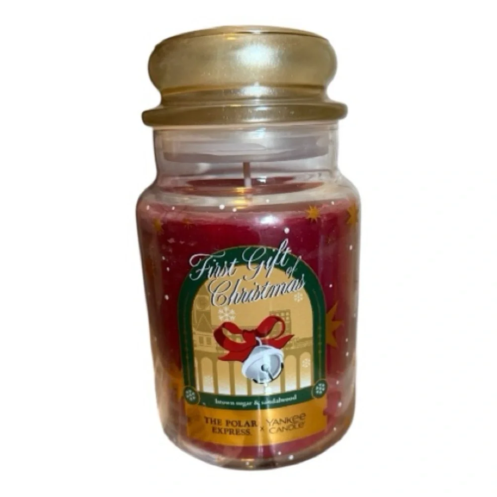 NEW Yankee Candle First Gift of Christmas 22 oz Large Jar Polar Express LE